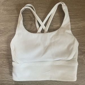 Lululemon Training Energy Ribbed Longline Bra